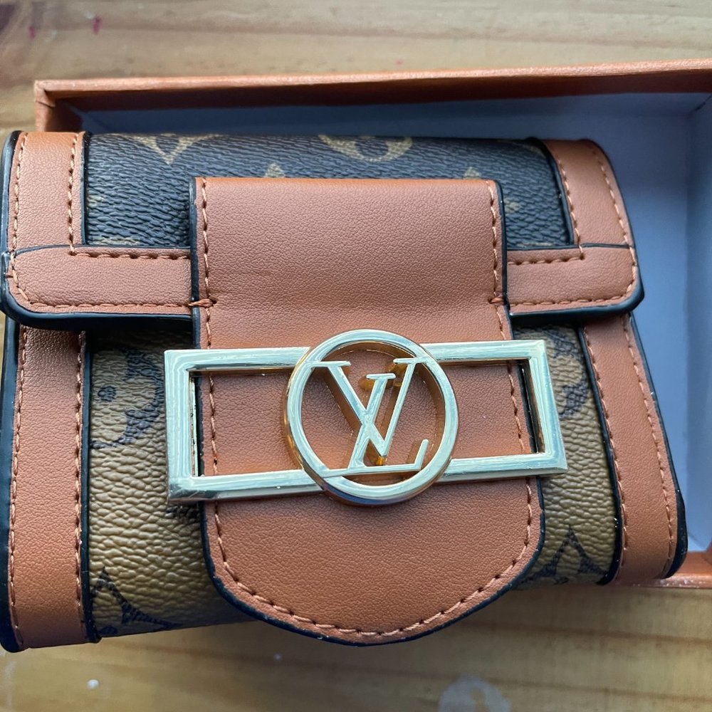 Brown Wallet or Pink or red